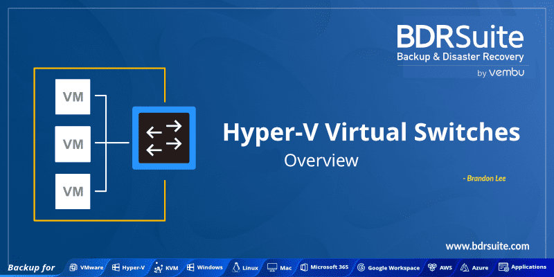 Виртуальный коммутатор Hyper-V - сравнение разных типов
