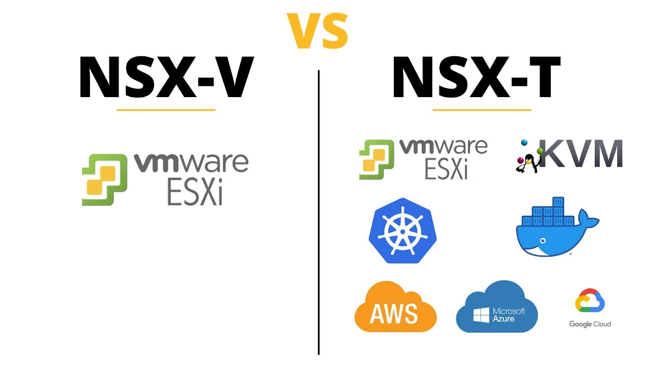 В чем разница между NSX-V и NSX-T?